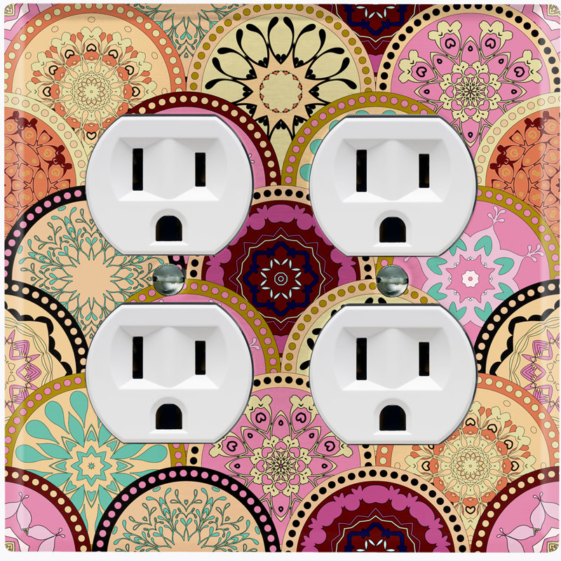 2-Gang Toggle Light Switch Wall Plate