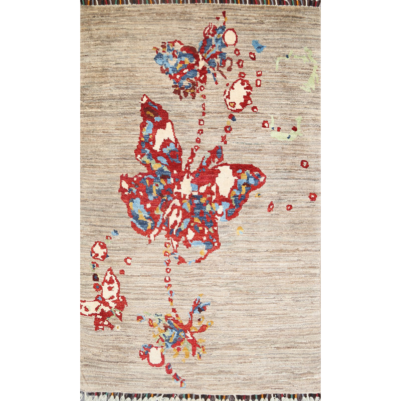 One-of-a-Kind 4'1'' X 2'9'' Area Rug Beige