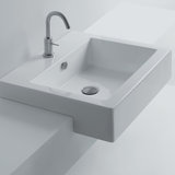 Hox 18.9'' L Bathroom Sink