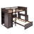 Loft Bed With A Sdalone Bedshelves,Desk,And Wardrobe