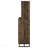 2-Door Wine Cabinet - Rustic Oak