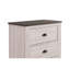 Table de chevet contemporaine à 2 tiroirs 1pc-344683595