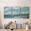 Vue sur la mer IV - Toile tendue avec châssis de qualité supérieure - Prêt à être accroché-442244548