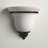 Leanna Steel Flush Mounted Sconce-1139381035