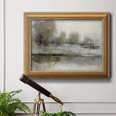 Toile encadrée de qualité supérieure Gilt Landscape II - prête à être accrochée