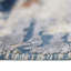Tapis bleu / brun en laine / viscose Hermitage Beatrice-68022054