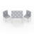 Crow Kids Square Play Or Activity Table and Chair Set-29582908