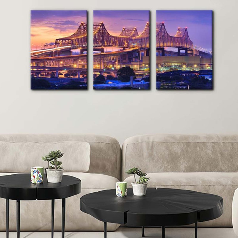 3 Piece Wrapped Canvas Print
