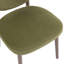 Valen Set of 2 Rusty Orange Fabric Dining Chairs-354277045
