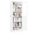 72" Metal Kitchen Pantry Cabinet With Doors & Shelves, Tall Heavy-Duty Adjustable Storage Organizer, Tool-Free Assembly Freestanding Cabinet For Living Room, Bathroom, White