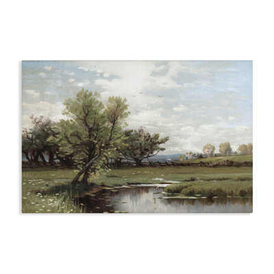 Ecstatic Spring Landscape Canvas, design by Lula Bijoux & co.