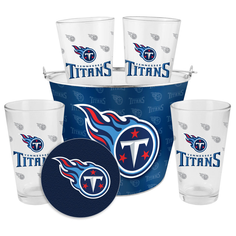 16oz. Drinking Glass Set, Tennessee Titans