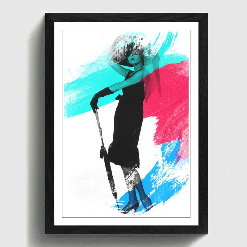 Audrey Hepburn Framed Art - Framed Print