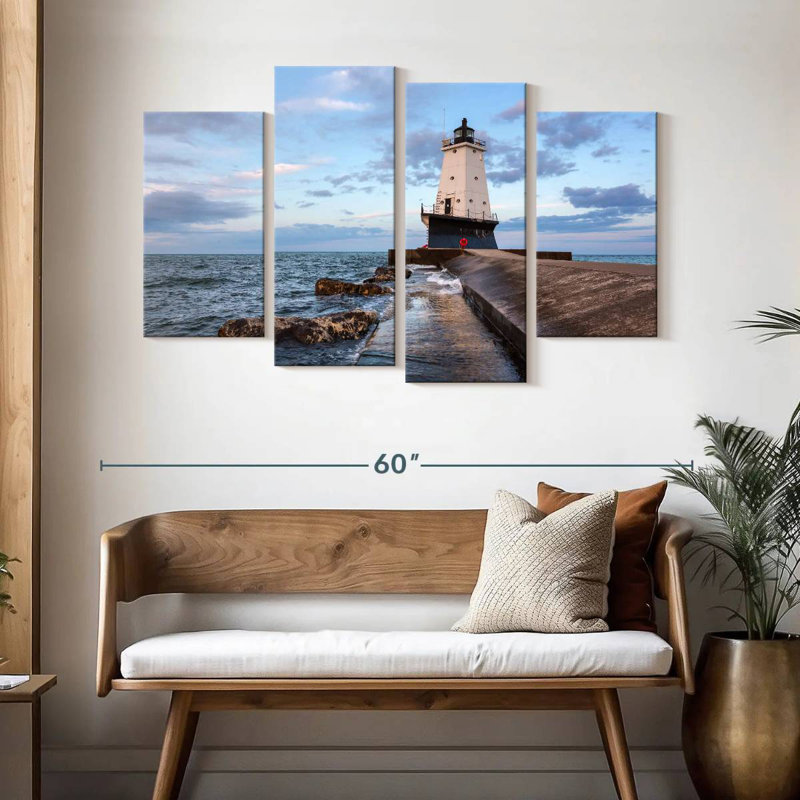 Aletra Ludington Light, 32" H x 52" W