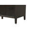 Meuble-lavabo simple 54 po en chêne chocolat-588349403-588349404