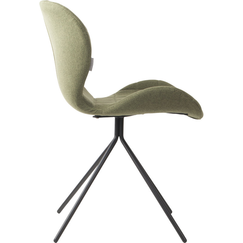 OMG LL Upholstered Dining Chair, Green