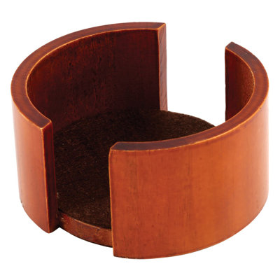 Porte-sous-verre circulaire en chêne Thirstystone