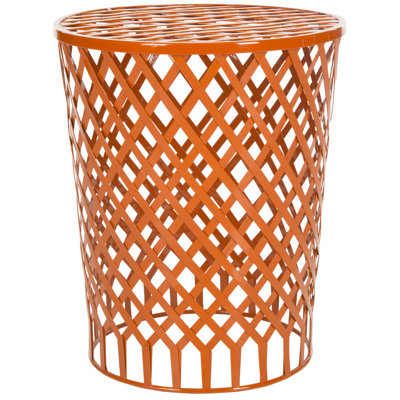 Tabouret d'appoint en treillis de fer Saphira
