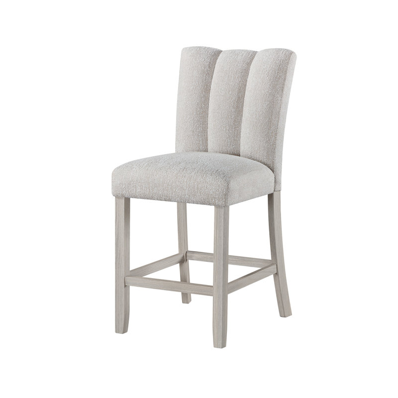 Ensemble de 2 tabourets de bar Magaly Beige