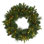 24'' Faux Pine Lighted Wreath