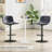 Mid Century Modern Adjustable Bar Stools