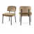 Tissu en polyester beige