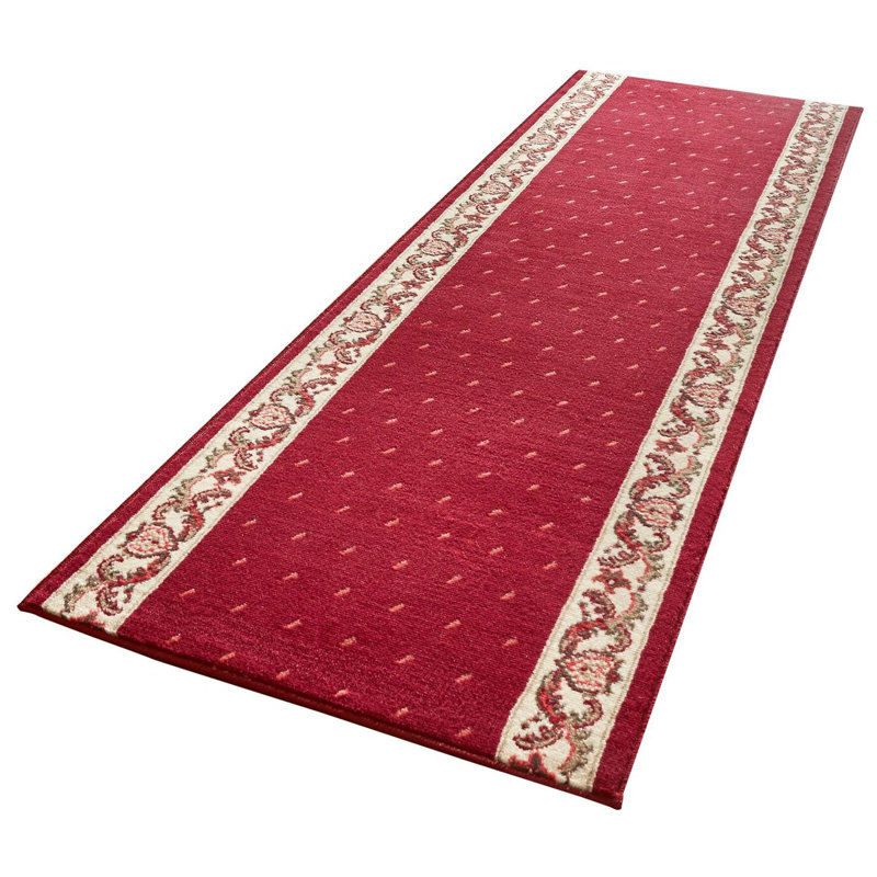 Basic Red Rug, Runner 80 x 200cm