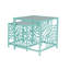 Swirl Glass Nesting End Table-776610721