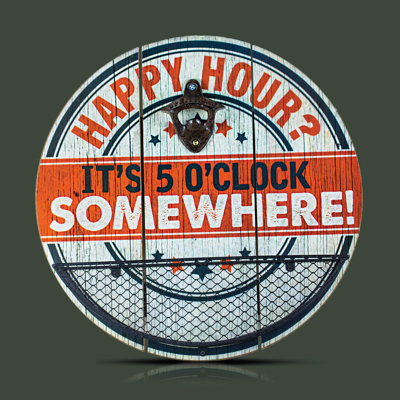 "happy hour ? il est de 5 heures à part ! détecteur de bouchon/ouverture de bouteille