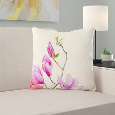 Coussin décoratif fleur