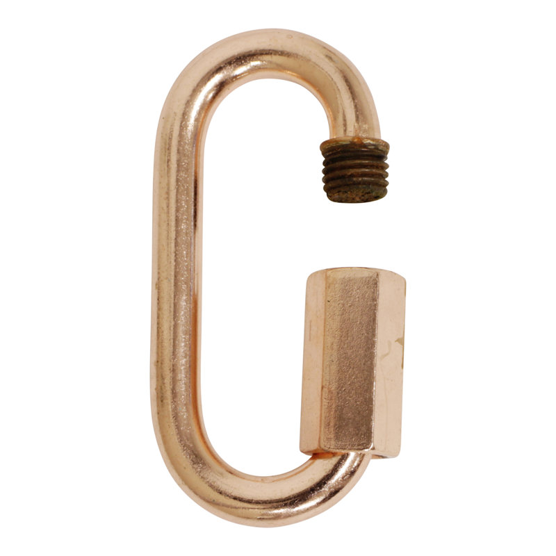 Verrouillage à vis fileté (2 pièces), Rose, H 2,28 po x l 1,06 po x P 0,24 po