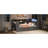Wood Twin Size Bed Platform With 8 Storage Shelves, Drawers, Charging Ports, 7 - Color Led, Upholstered Headboard And Table, Grey Hue Accent Headboard, Charging, Led Desk, Blend-1322429973