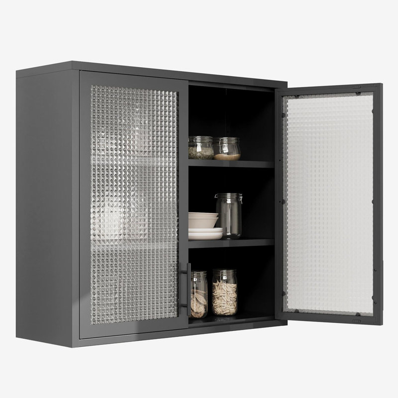 Armoire murale standard l 31,5 po x H 30 po, Noir mat