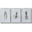 Marine Life, ensemble de 3 pièces encadrées sur toile-700303268-700303265