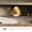 Luminaire suspendu en forme de dôme à 1 lumière Torten-66310605-66310606