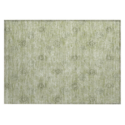 Leis Floral Indoor Rug