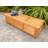 Chic Teak 76'' W Water Resistant Solid Wood Teak Deck Box in Honey Tone Teak