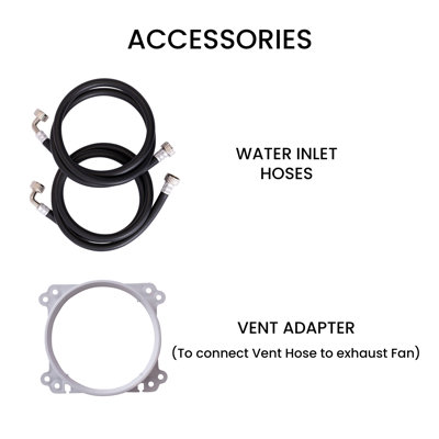 Equator All-in-One Washer Dryer VENTLESS/VENTED PET cycle 1.62cf/15lbs 110V 