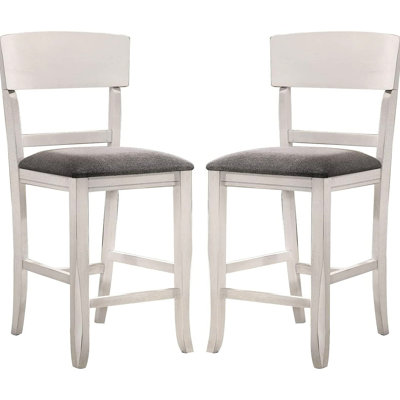 Ensemble de 2 chaises à hauteur de comptoir Contemporary