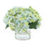 Hydrangeas Arranged in a Glass Vase