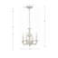 Lustre traditionnel / classique à 4 lumières de style bougie Abagail