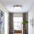 Selasi Glass LED Flush Mount