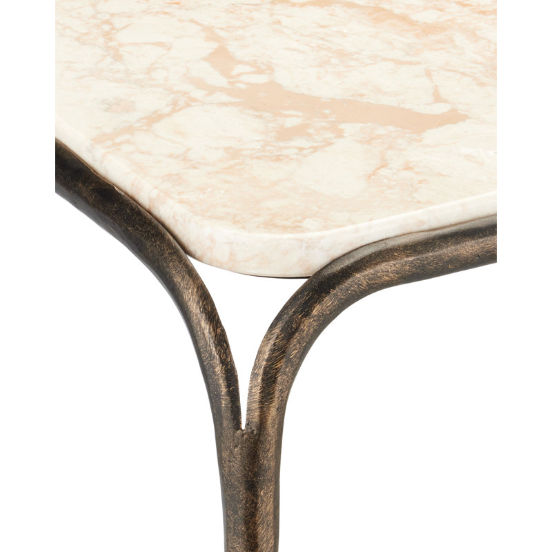 Crema 60'' W Marble Console Table