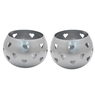 3'' H Metal Tabletop Tealight Holder