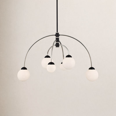Everard 6 - Light Dimmable Chandelier