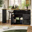 204cm Sideboard with Bar Hutch