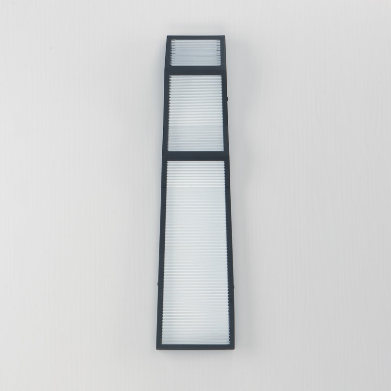 Dassiah Aluminum LED Wall Light, 24" H x 6" W x 3" D