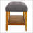 Tufted Padded Seat Bench