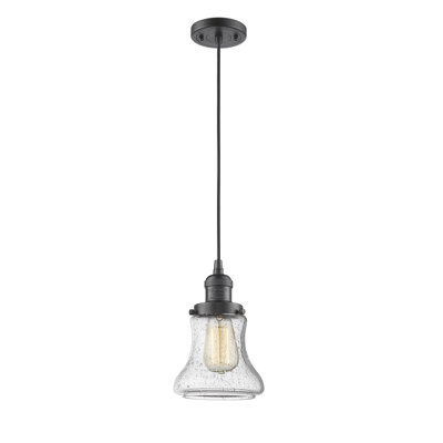 Luminaire suspendu 1 lumière à une cloche Rothbury