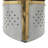 Silver Metal Medieval Knight Crusader Helmet